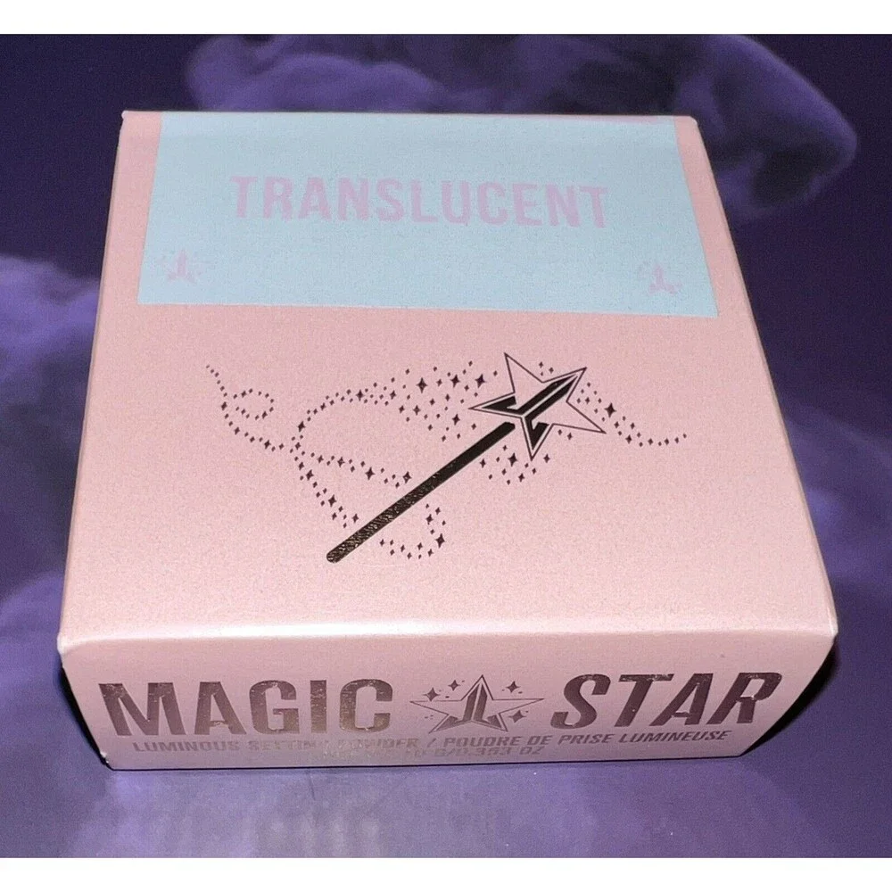 Jeffree Star Magic Star Luminous Setting Powder in Translucent - New In Box